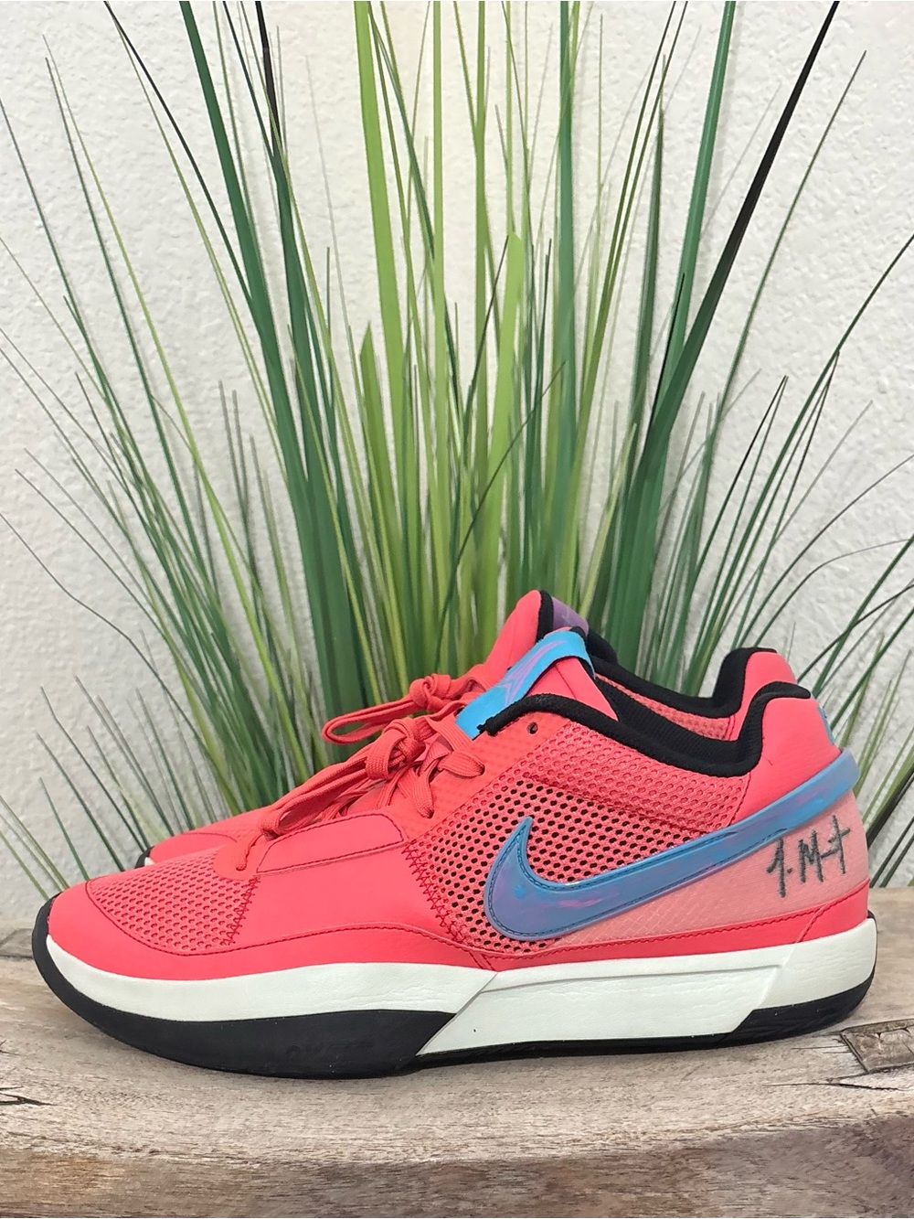 Nike Ja Basketball Low Ember Glow/Blue Sneakers
